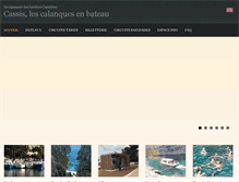 Tablet Screenshot of calanquesdecassis.com